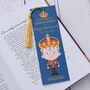 King Charles Coronation Bookmark, thumbnail 1 of 3