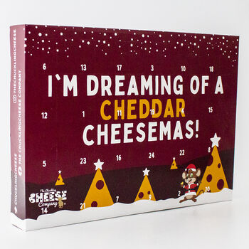 Xmas Advent Calendar With Cheese, Chutney, And Biscuits, 4 of 6