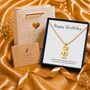 Personalise Child Charm Necklace Custom Name Date Engraved, thumbnail 6 of 10