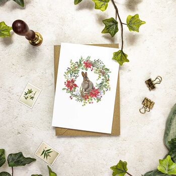 Christmas Animals Cards And Envelopes, 4 of 9