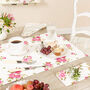 Helmsley Blush Floral Table Runner, thumbnail 5 of 6