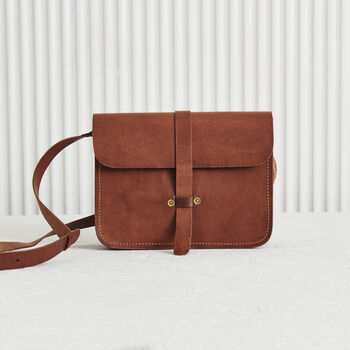 Personalised Full Grain Leather Bag With Lifetime Guarantee, 2 of 3