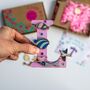 Personalised Paint Your Own Mermaid Wooden Letter, thumbnail 7 of 7
