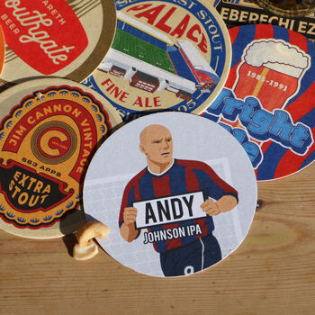 Crystal Palace Football Beer Mats X9, 3 of 7