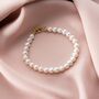 Freshwater Pearl Bracelet, thumbnail 2 of 5