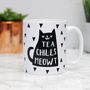 Coffee/ Tea Chills Meowt Cat Mug, thumbnail 4 of 4