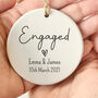 Personalised Ceramic Engagement Keepsake, thumbnail 1 of 4