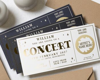 Concert Ticket Gift Surprise, 2 of 9
