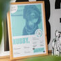 Personalised Dog Portrait Pet Poster Print, thumbnail 1 of 12