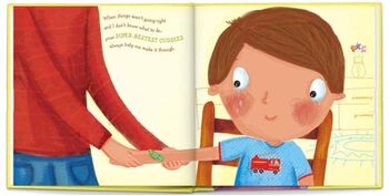 Personalised Book, Super Bestest Daddy Or Grandpa, 5 of 8