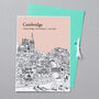 Personalised Cambridge Graduation Gift Print, thumbnail 9 of 9