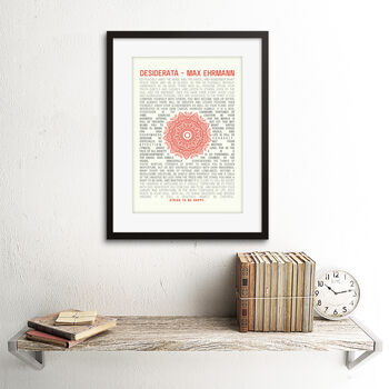 Desiderata Ehrman Mandala Artwork Wall Art Print, 2 of 3