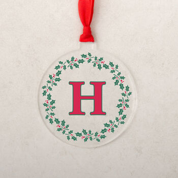 Personalised Initial Christmas Tree Decoration, 6 of 10