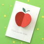 Male Teacher Thank You Apple Card, thumbnail 3 of 8