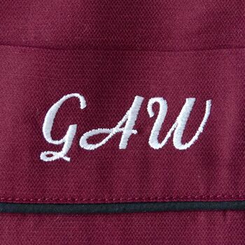 Organic Cotton Pyjamas Gift Personalised Custom Embroidery, 4 of 6