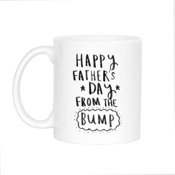'Happy Father's Day From The Bump' Mug, 9 of 10