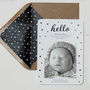 New Baby Photo Birth Announcement Thank You Card, thumbnail 3 of 9