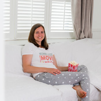 Personalised Mummy, Daddy, Child, Matching Movie Night Pyjamas, 12 of 12