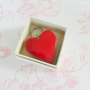Red Heart Keyring, 3 of 5