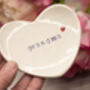 Gift For 'Grandma' Ceramic Ring Dish Letterbox Friendly, thumbnail 1 of 3