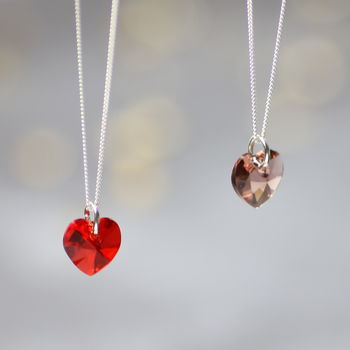 Swarovski Crystal Heart Necklace, 4 of 6