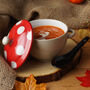 Snuggle Season Toadstool Soup Bowl, thumbnail 1 of 4