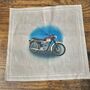 Set Of Four Handkerchiefs With Classic Motorbikes, thumbnail 5 of 10