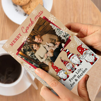 Christmas Cards Family Pack Of 10 Photo Personalised, 7 of 7