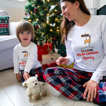 Polar Express Family Matching Christmas Pyjamas, 2 of 10