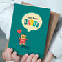 Card For Daddy ‘Daddy Bear’, thumbnail 1 of 5