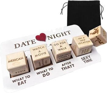 Date Night Dice Game Romantic Gift Idea, 2 of 5