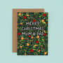 Christmas Card For Mum And Dad, Merry Christmas Parents, thumbnail 1 of 2