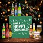 Around The World Lager Happy Christmas Craft Beer Gift Box With Glass, thumbnail 1 of 3