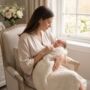 Personalised 100% Cashmere Cable Knit Baby Blanket Gift, thumbnail 3 of 5