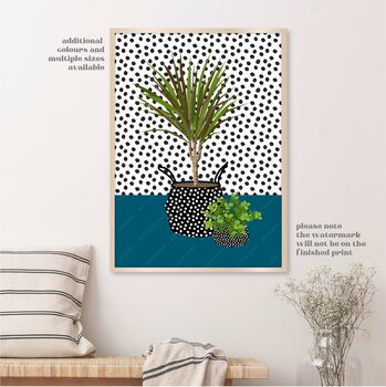 Spotty Palm Plant Print, 3 of 6