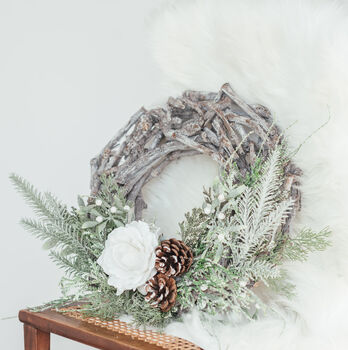 Luxury Winter Christmas Country Wreath, 3 of 7