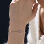 Planet And Starburst Bracelet In Sterling Silver, thumbnail 3 of 12