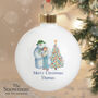 Personalised The Snowman And The Snowdog Bauble, thumbnail 2 of 5