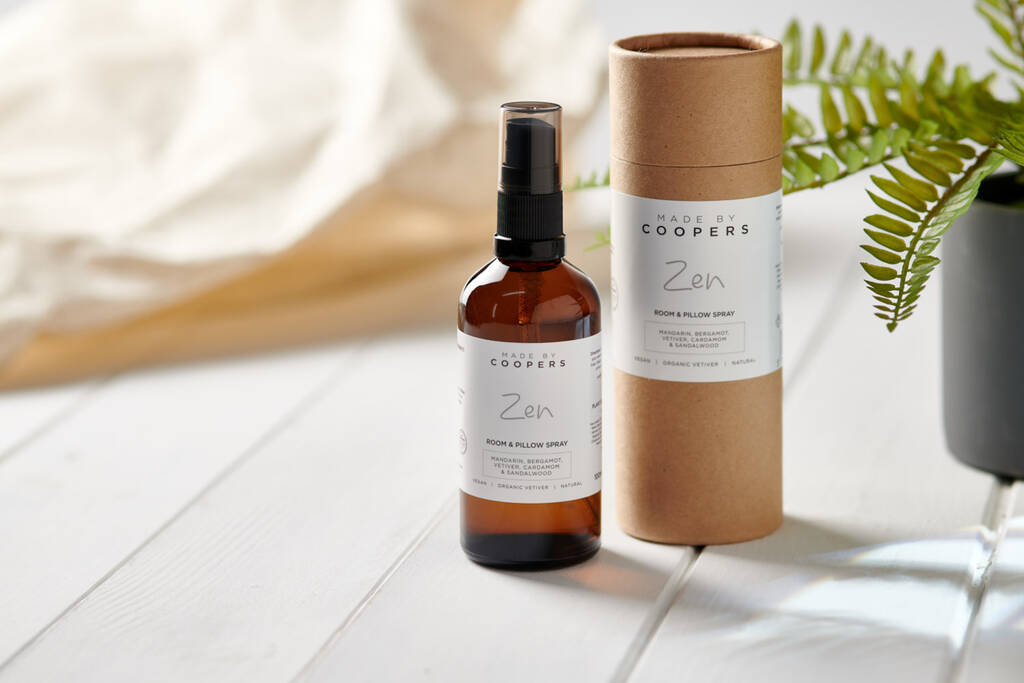 Zen Room, Pillow And Sleep Spray By Made By Coopers