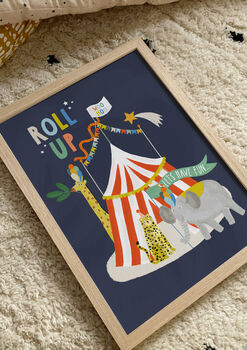 Circus Time Children's Print, 3 of 4