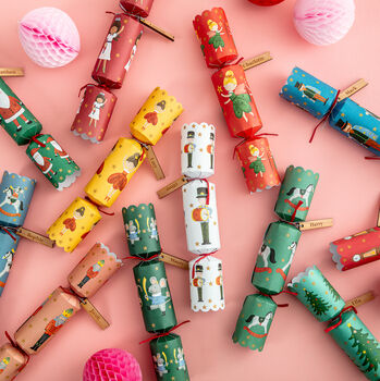 Twelve Colourful Traditional Christmas Crackers, 2 of 7