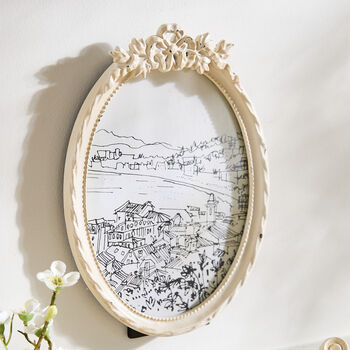 Classical Oval Photo Frame, 2 of 3