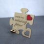 Personalised Wooden Jigsaw Valentine's Keepsake Card, thumbnail 3 of 5