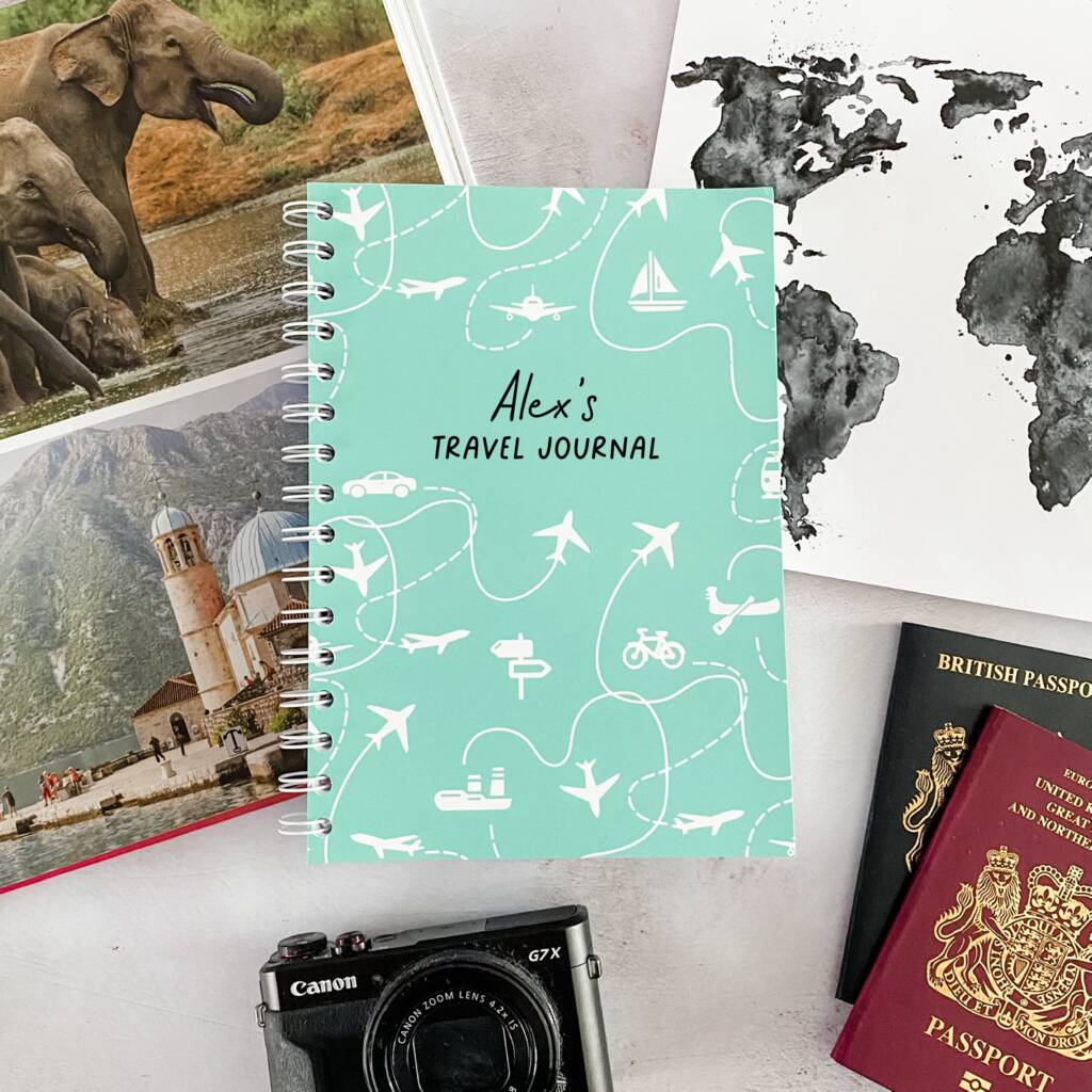 Personalised Travel Journal | Journey, 1 of 7