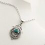 Sterling Silver Gemstone Victorian Necklace, thumbnail 11 of 12