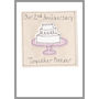Personalised Wedding Cake Wedding Or Anniversary Card, thumbnail 8 of 12