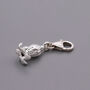 Bluebell Solid Silver Charm, thumbnail 5 of 9
