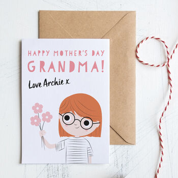 Granny Mother's Day Card Or Gran, Nanny, Nan, Grandma, 7 of 7