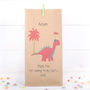 Personalised Dinosaur Party Bags, thumbnail 4 of 7