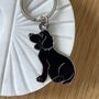 Cocker Spaniel Keyring Or Bag Charm, thumbnail 3 of 6